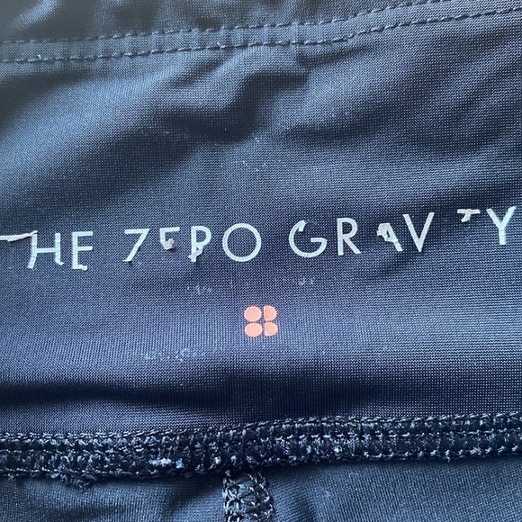 Sweaty Betty The Zero Gravity Leggings Black and Orange - Picture 11 of 16